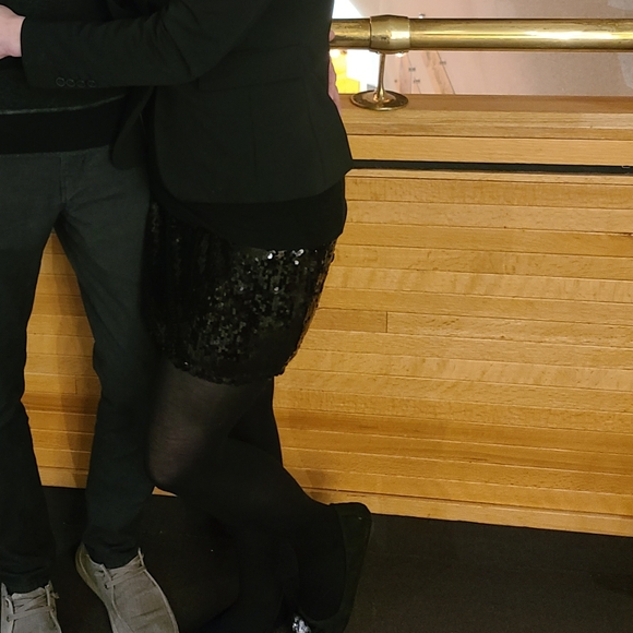 Sequin mini skirt - Picture 5 of 5